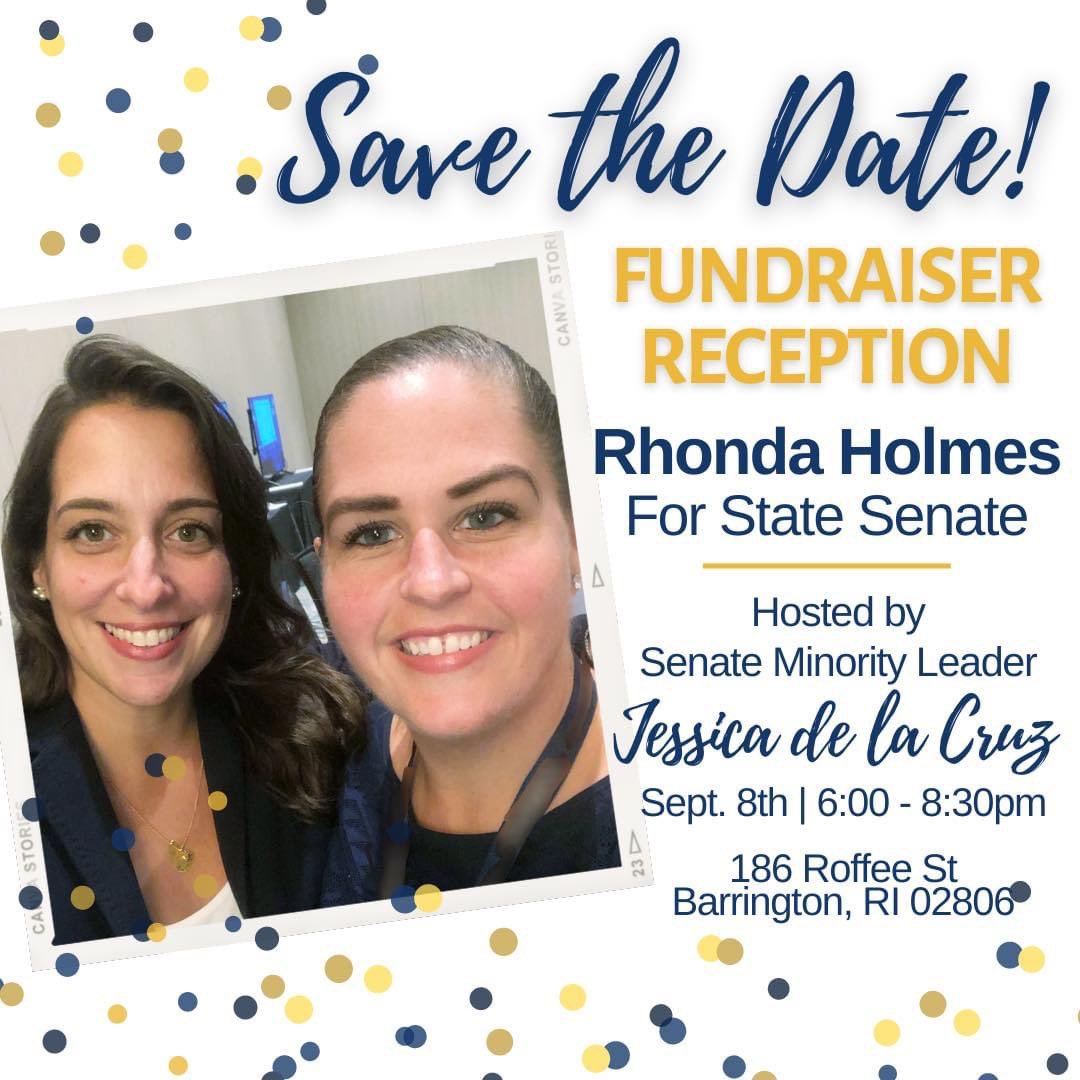 barringtonrigop's tweet photo. Save the Date! Fundraiser for Rhonda Holmes @wajacobson @esanzi @laurieinri @CandidateClark @ourheartsknow https://t.co/TscHEtDPia
