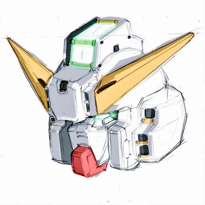 ヘイズル色調加工で遊んでみました#ガンダム#ヘイズル 