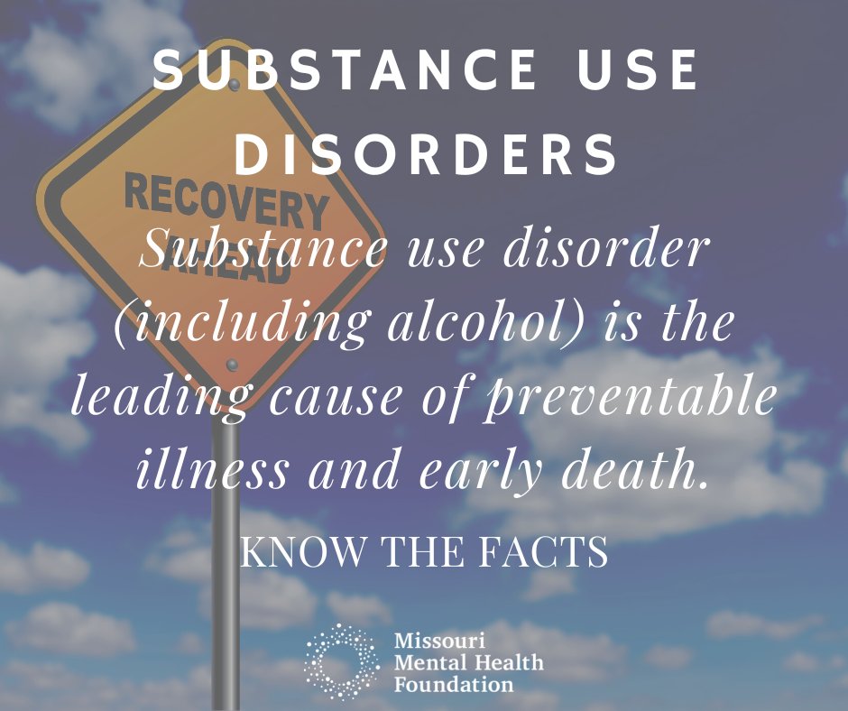 MOMHFoundation's tweet photo. ⛔ #StopTheStigmaSaturday is back! The best way to #StopTheStigmaMO is to educate ourselves on the facts. Here is one on SUD. #KnowTheFacts #SubstanceUseDisorder #MentalHealth #MMHF #Awareness https://t.co/cUKMsyxAca