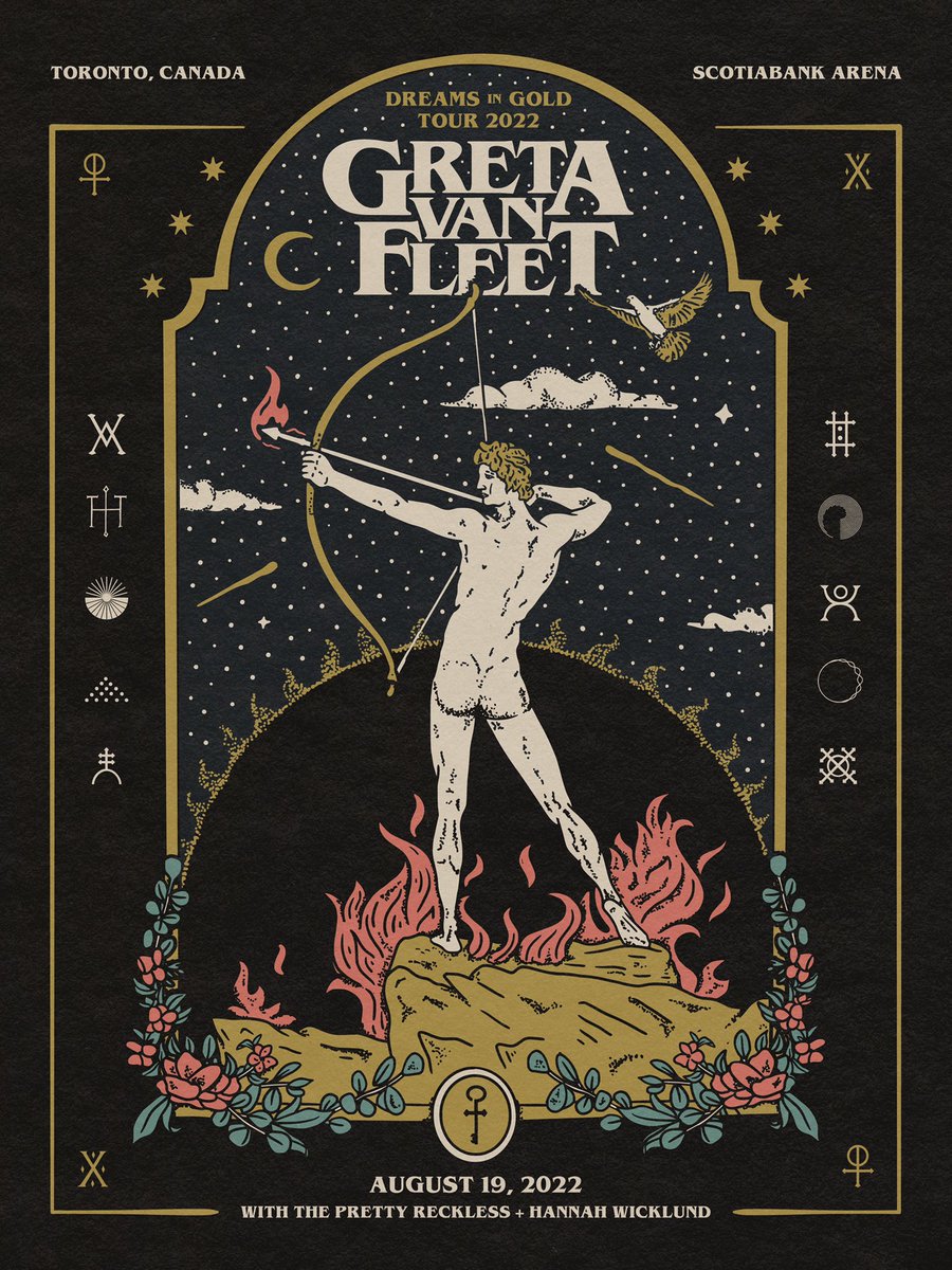 GretaVanFleet's tweet photo. TORONTO – 50 limited edition prints, signed and numbered by artist @VanAndrewMusic, and a select number of traditional prints are available now: https://t.co/mHdA3VHZ9Q https://t.co/2O08V6Pvqd