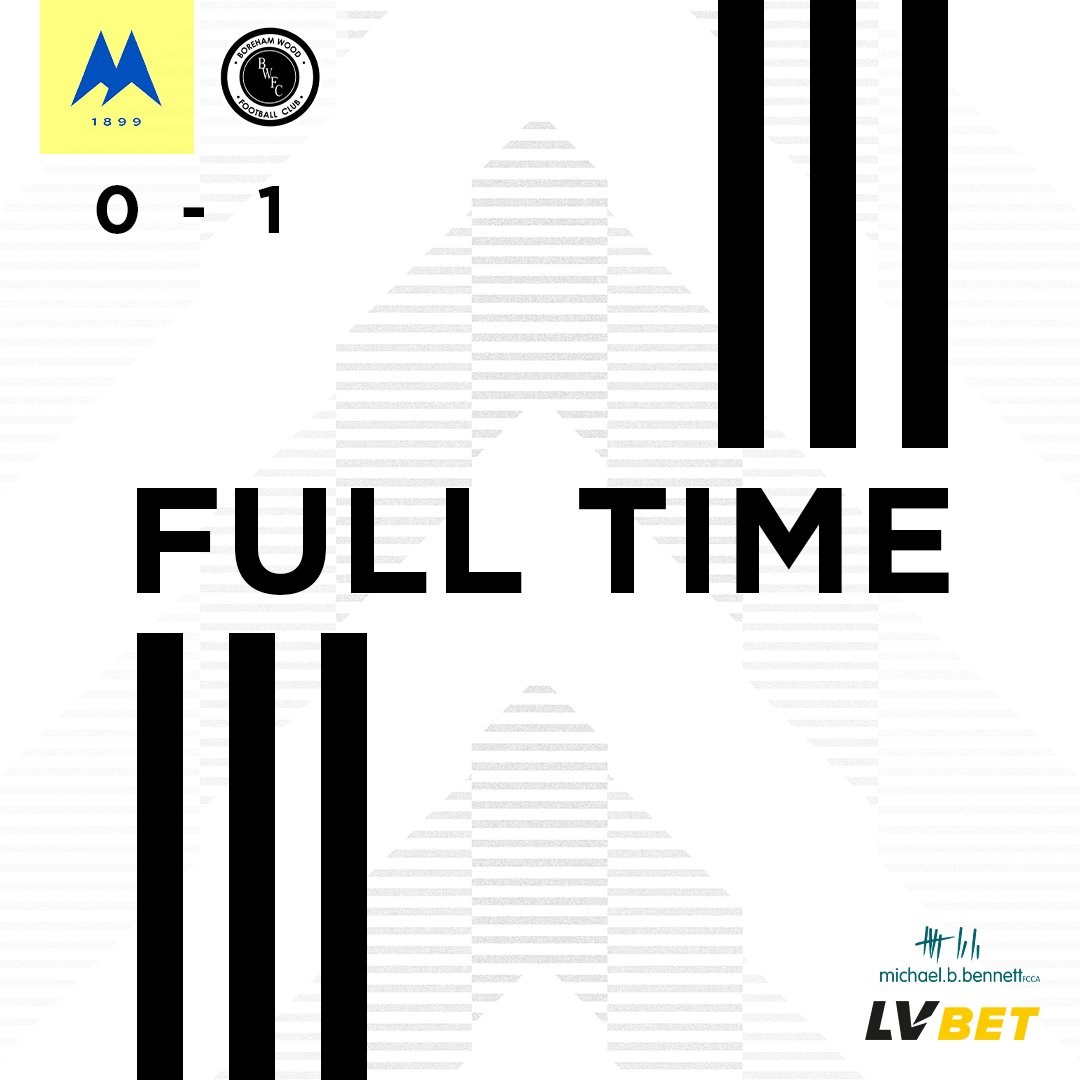 Boreham Wood FC tweet media