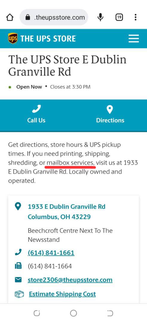 SylOlaBlyden's tweet photo. 🇸🇱President Bio, pls alert FBI on Domestic Terrorism activity in🇸🇱
In my Audio-081, I've shown letterhead of Ex-President Koroma's ventriloquist puppet 'Adebayo' with address of "1933 E Dublin Granville Road, NO.308 Columbus OH 43299" is of mere mailbox #308 at an Ohio UPS store. https://t.co/aYQClOOcHe