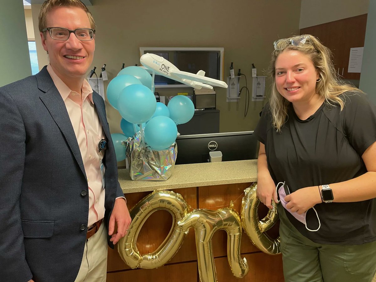 UNC_ENT's tweet photo. Dr. Miller just hit his one year mark at UNC! We are so happy to have him and are excited for all the years to come with him here! π π π£οΈ π
#OneYear #ManytoCome #WorkAnniversary #Otolaryngology #HeadandNeck #FacialParalysis #FacialNerveCenter #ENT #UNCHealth https://t.co/HUgPSvfOus
