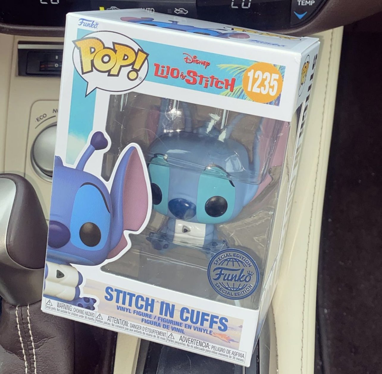 Funko Pop Stitch In Cuffs Lilo And Stitch Special Edition 1235