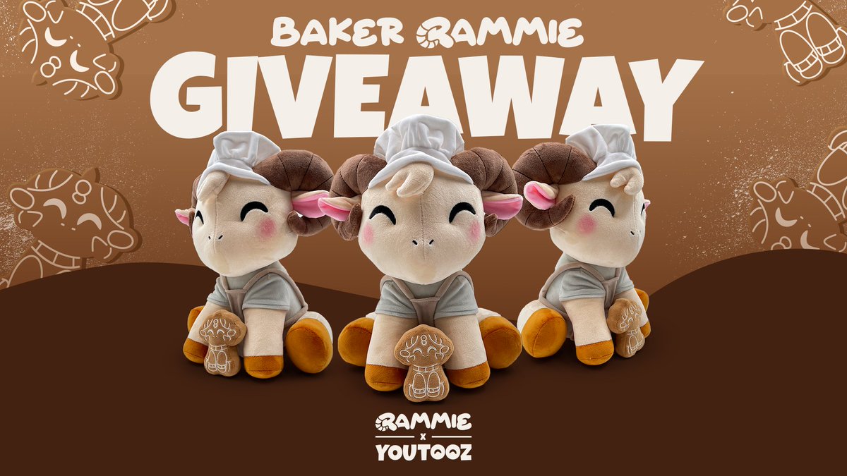 rammie's tweet image. knead a free baker rammie 🤔

rt &amp;amp; comment RAMMIE to enter 🧑‍🍳 5 winners announced tuesday