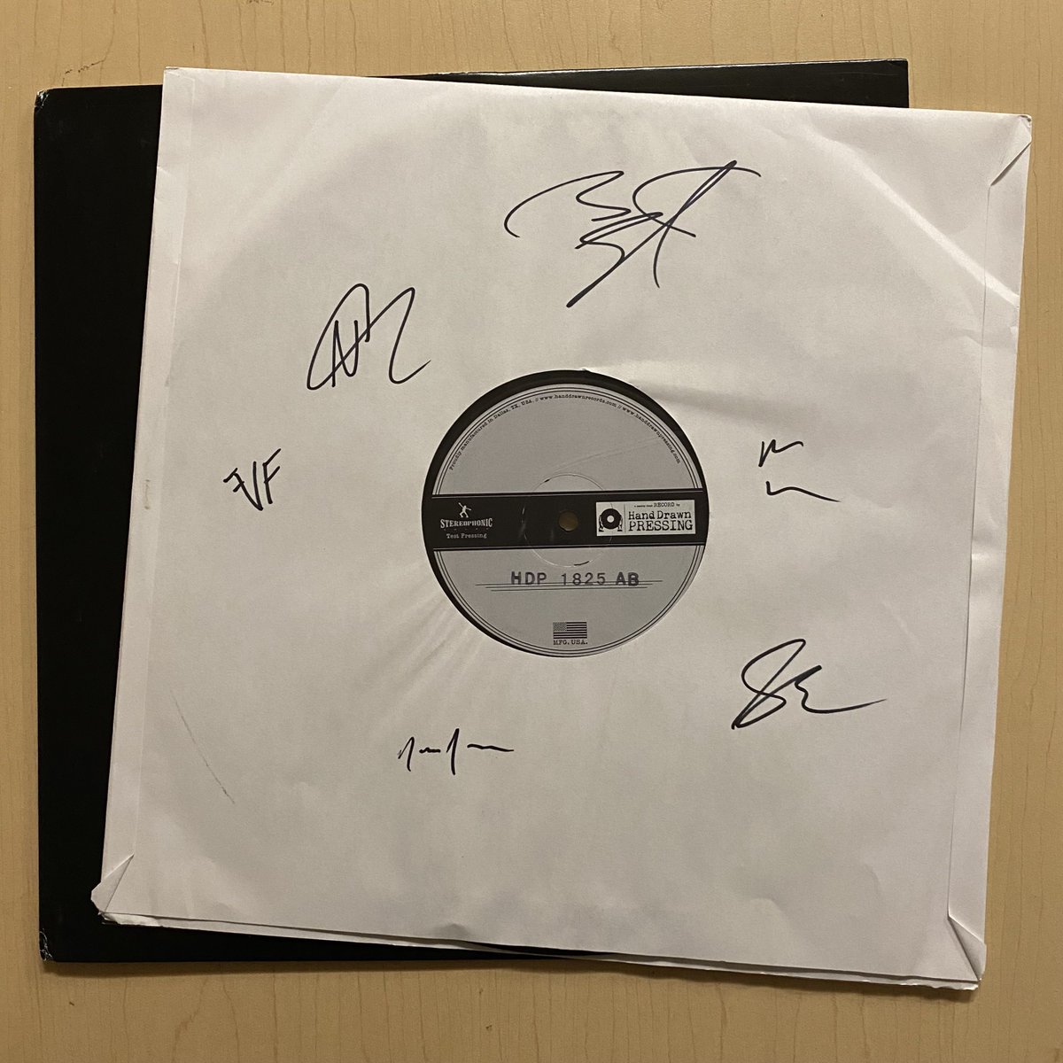 efetusmpls's tweet photo. Thanks to @USAquarium for sending this autographed test pressing of Chicamacomico to give away! RT to ETW and we'll pick a winner Mon at 10am. Prize must be picked up in the store. Don't forget, we have the new indie vinyl packaged w/a signed album cover: https://t.co/7zxd60z9Xj https://t.co/CshvrYTSdx