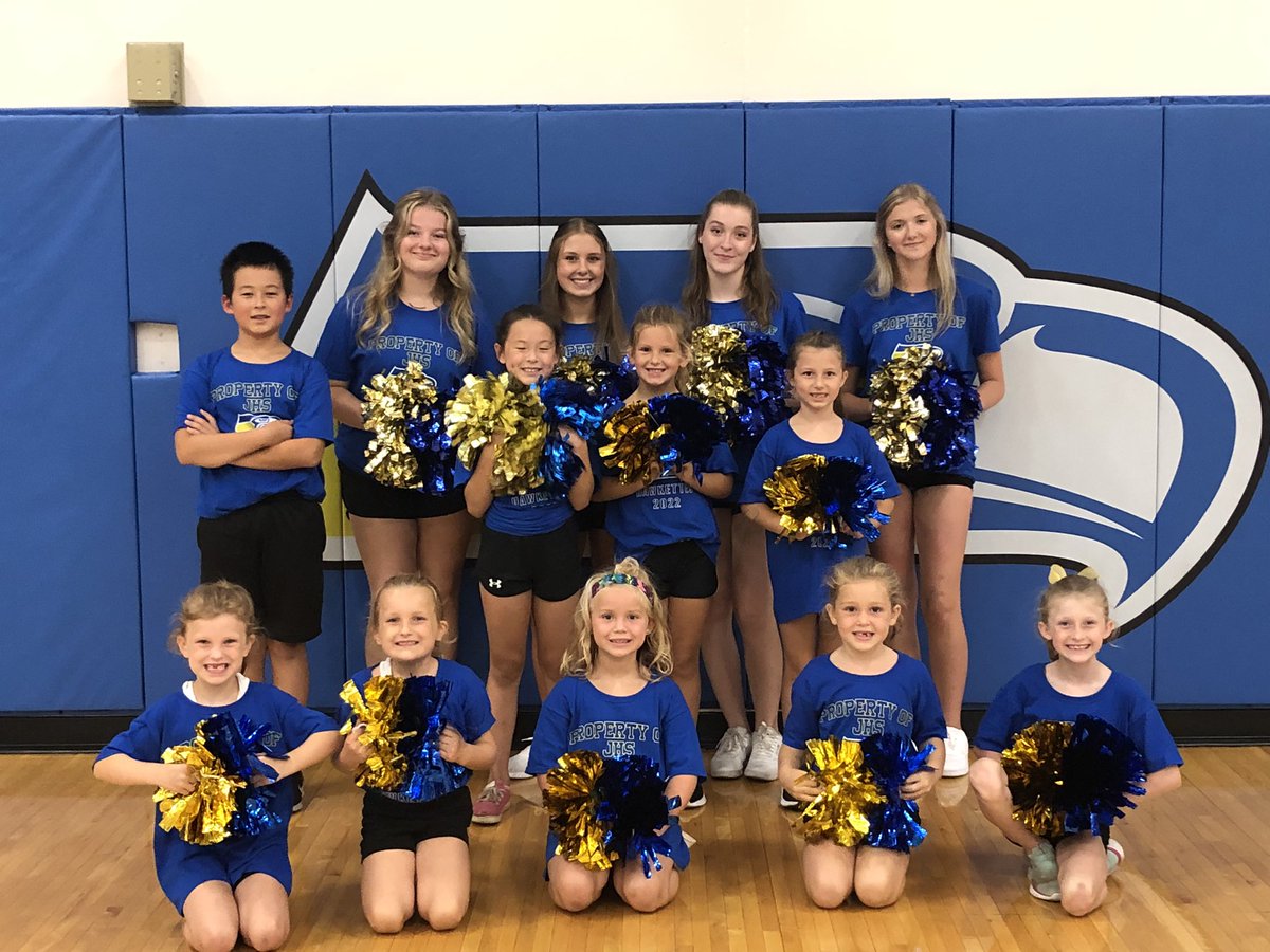 Hawkettes_JHS's tweet photo. Practice. Performance ready. Post performance. Our young dancers were amazing last night! Looking forward to many more years to come with these kids 😊💙💛 #dancelikeahawkette https://t.co/LSAvJ5rroC
