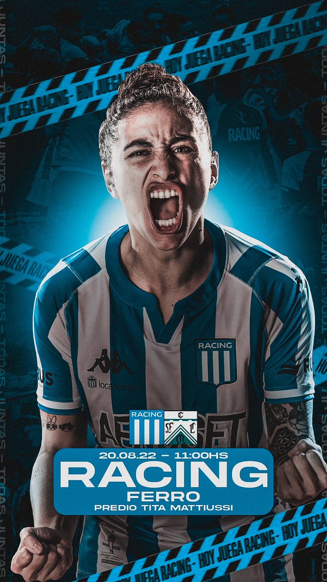 GianDesign_'s tweet photo. HOY GOLEÓ RACING*

Placa hecha para la grosa de Luana en el partido de hoy. 💪💙🤍 https://t.co/ZN37BeM2cu