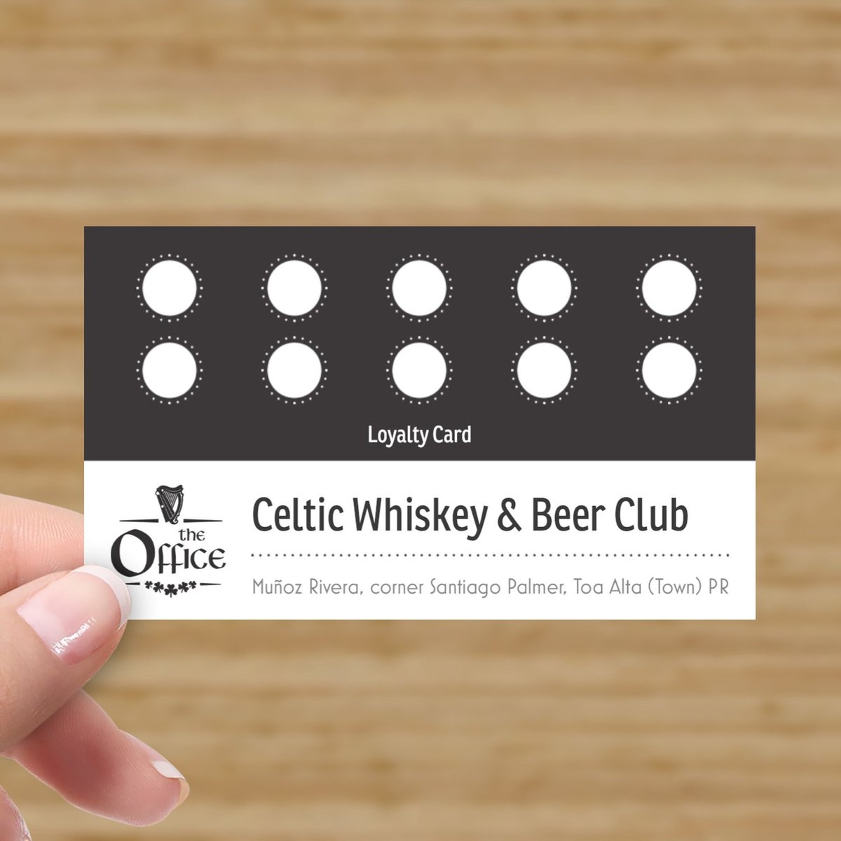 TheOffice_Pub's tweet photo. The Office Bar Loyalty Card

#loyalty #CraftBeer #whiskey #whisky #irishcoffee #tea #thebest #irsihpub #theofficetraditioinalirishpub  #theofficebar 
Google maps: The Office Bar https://t.co/vkHLZFARo9