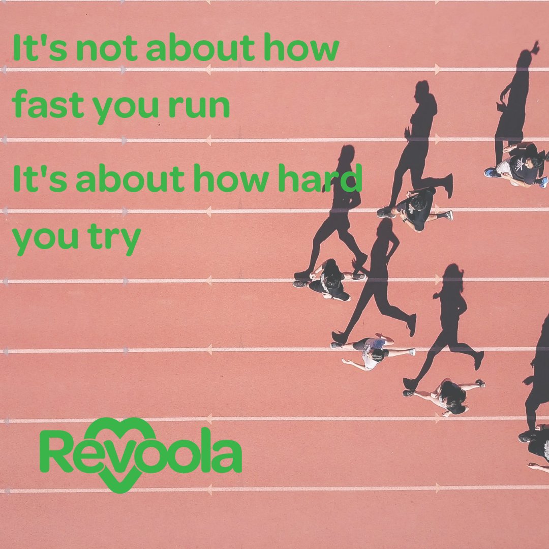 If you're sick of fitness apps that force you to compete with people who have been training for years, day in day out then why not try Revoola? The app prioritises effort over performance. The real way to progress your health is by doing your best!