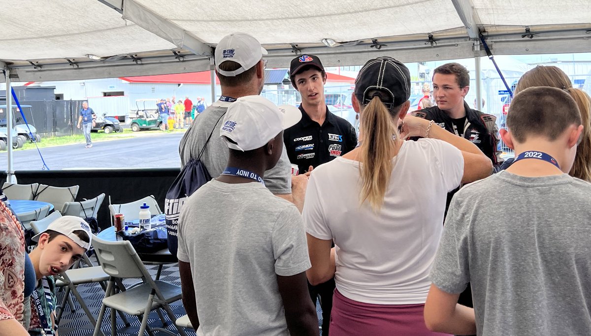 USF Pro 2000 (@usfpro2000) on Twitter photo Giving back off the track🥹
Trey Burke (<a href="/treyburkeracing/">Trey Burke Racing</a>) and Josh Green (<a href="/joshgoesracing/">Josh Green</a>) meet with some friends from <a href="/VarietySTL/">Variety the Children's Charity of St. Louis</a> as part of the <a href="/HiTideBoatLifts/">Hi-Tide Boat Lifts</a> Kids on Track program❤️
#RoadToIndy | #TeamCooperTire Giving back off the track🥹
Trey Burke (<a href="/treyburkeracing/">Trey Burke Racing</a>) and Josh Green (<a href="/joshgoesracing/">Josh Green</a>) meet with some friends from <a href="/VarietySTL/">Variety the Children's Charity of St. Louis</a> as part of the <a href="/HiTideBoatLifts/">Hi-Tide Boat Lifts</a> Kids on Track program❤️
#RoadToIndy | #TeamCooperTire