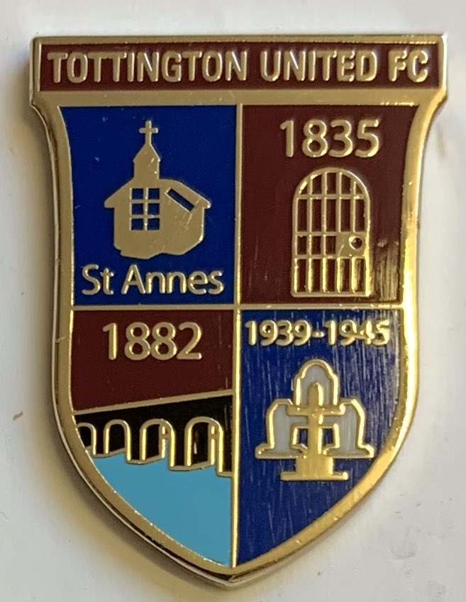 New badge for Tottington Utd.