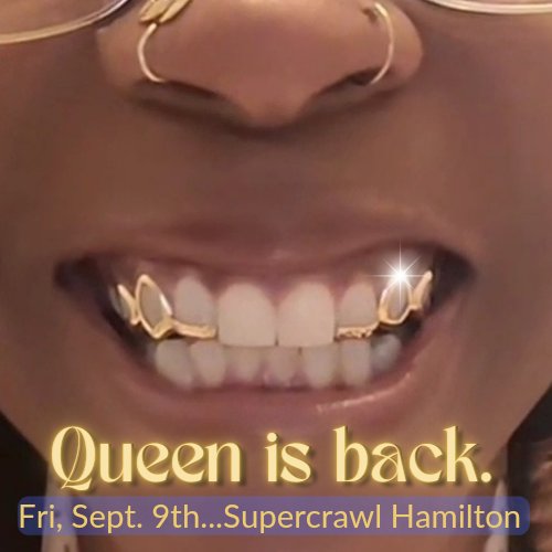 The Queen Is Back. 🖤💫

#hamont #supercrawl #thequeenisback #newmusic #blackmusicartists #canadianmusicartist #housemusic #rnbmusic