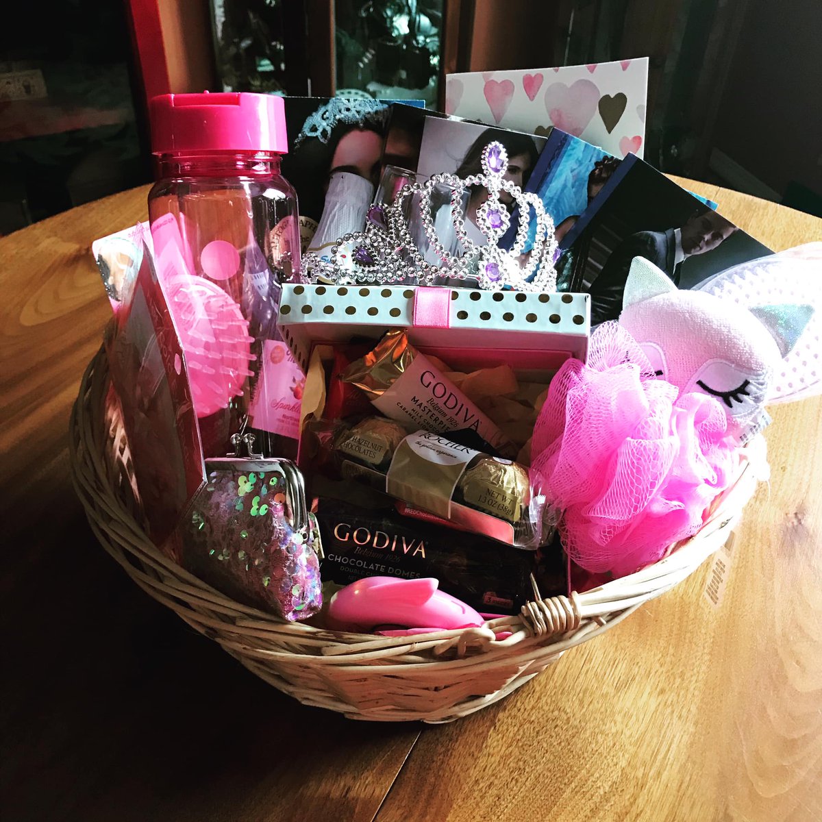Some of you may have spotted this basket already over on @lucymonroe page. The entire Princess by Royal Decree series and connected duo are included.

Being raffled off today at #BookstoreRomanceDay