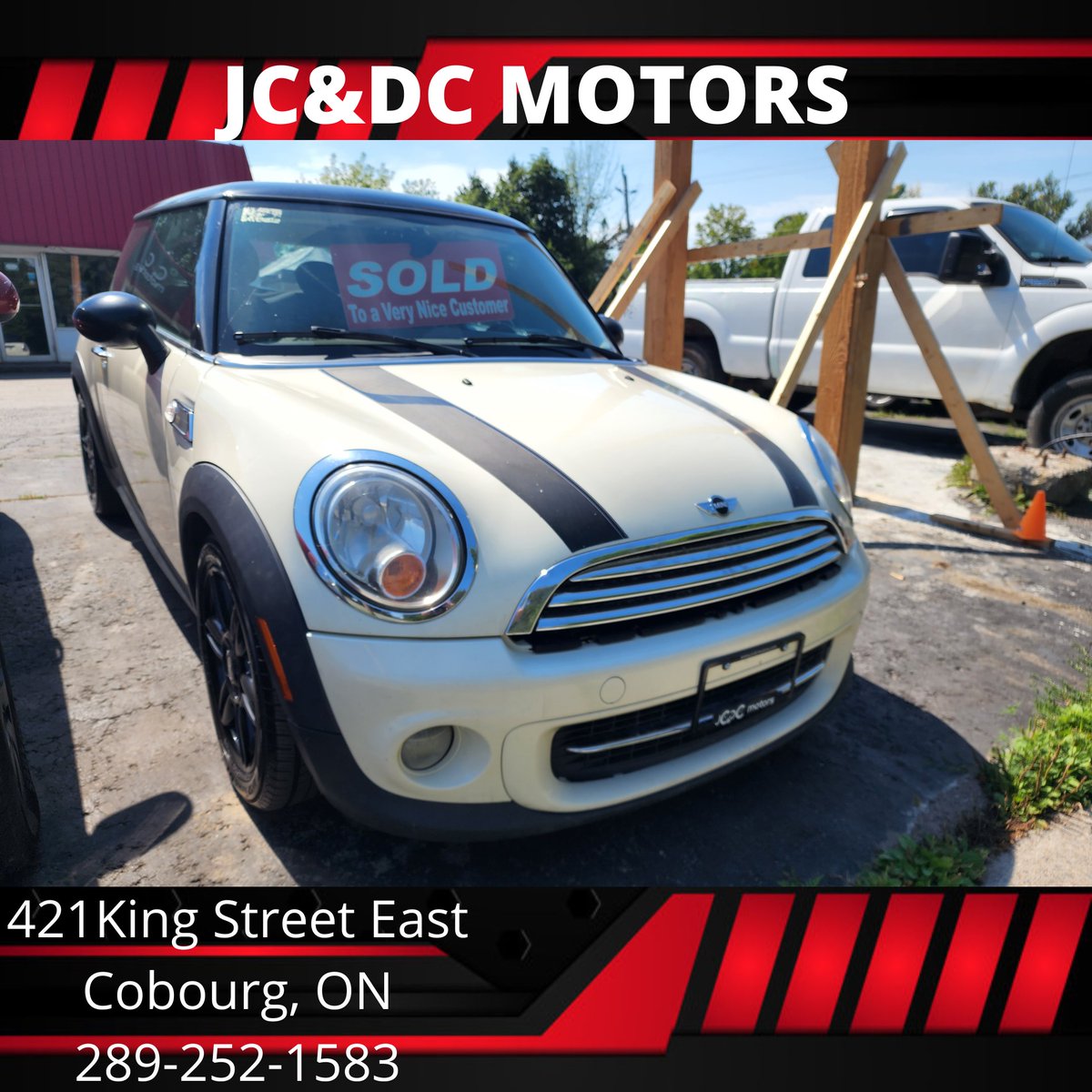WesStewartSales's tweet photo. #SOLD MINI-COOPER BAKER STREET EDITION 5-SPEED MANUAL TRANSMISSION 

#jcdcmotors #stewartautohub #jscautosales #minicooper #bakerstreet #leatherseats #moonroof #europeancars #cobourgontario https://t.co/CxQAQi8bGu