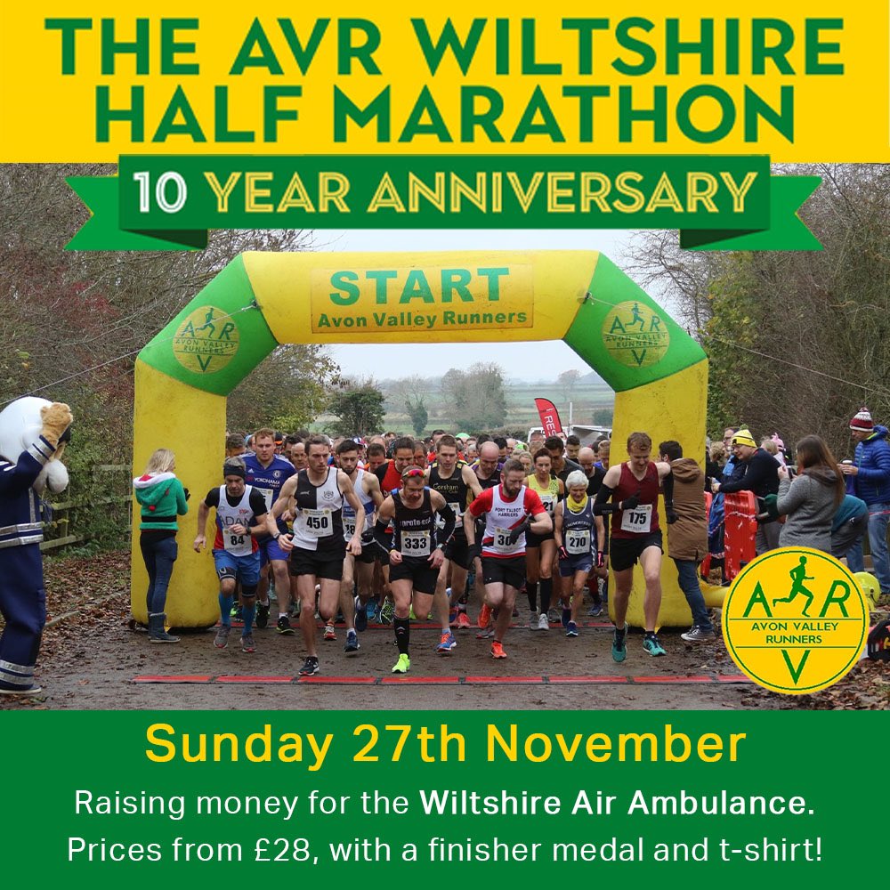 If anyone is interested in a half marathon this November in the South West, take a look at this one! 👇🏼👇🏼 race-nation.co.uk/register/the-a… @UKRunChat #ukrunchat #running @AvonValleyRun