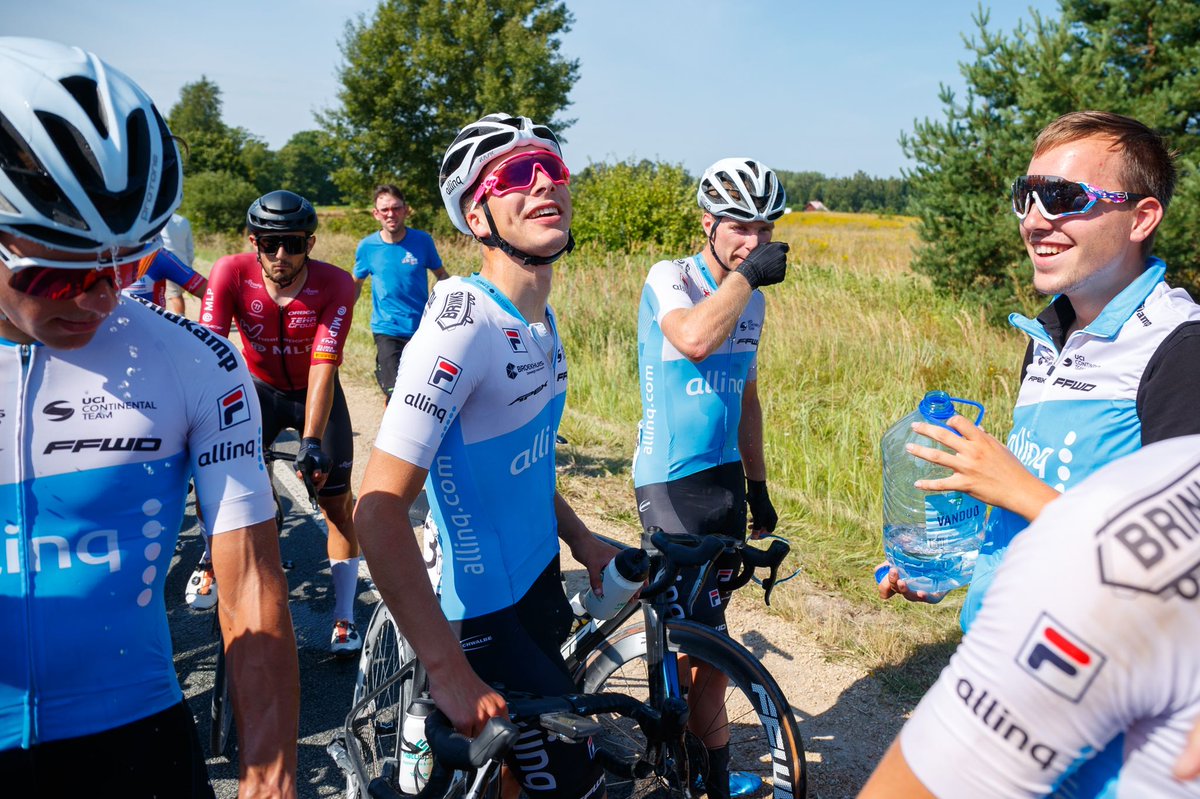 Happy faces again in the <a href="/BalticChainTour/">Baltic Chain Tour</a> .

Lars Rouffaer takes 5th place, followed by Sam Gademan in 6th place 🚀

Tomorrow last stage from Tartu ➡️ Tallinn
#BalticChainTour