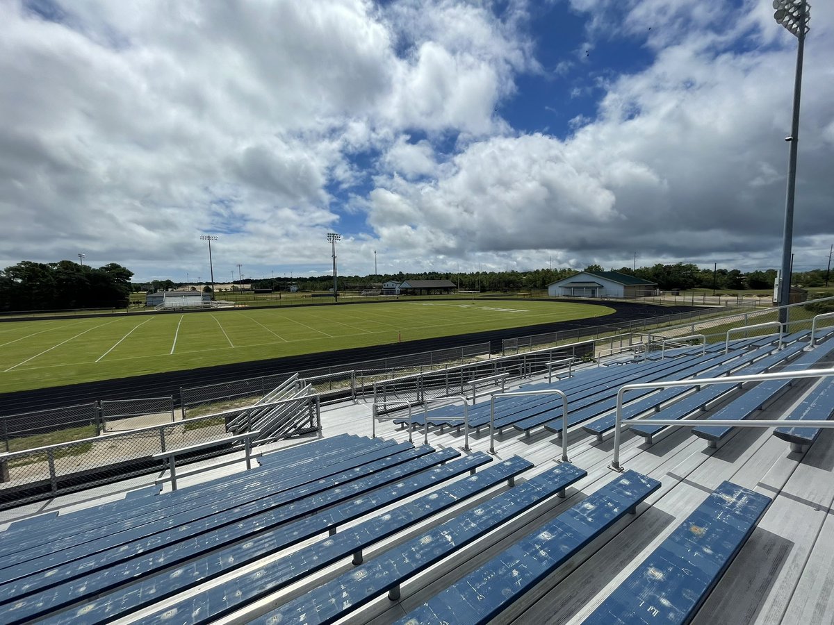 First Flight High Schools football 🏈 field looking good for its home opener next Friday night.