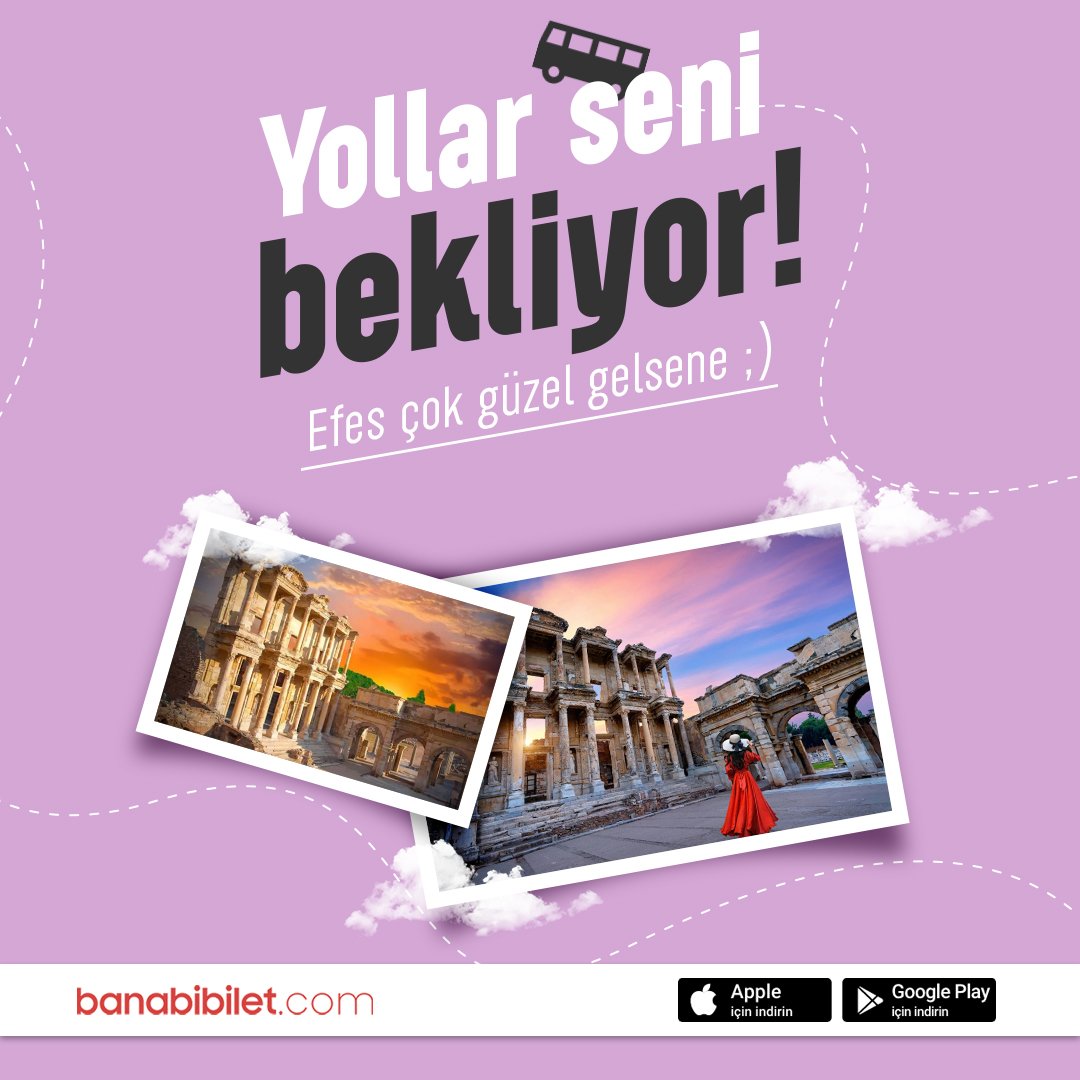 banabibiletcom's tweet photo. Efes antik kenti ve Celsus kütüphanesini ziyaret ettiniz mi?
Bu deneyimi bizimle keşfedin.
https://t.co/Dq7kaq7MJ7
#onlinebilet #bilet #ulaşım #tatil #festival #holiday #seyahat #gezelimgörelim #travel #efesantikkent #izmir #efes #celsuslibrary https://t.co/y3unlwKDD5