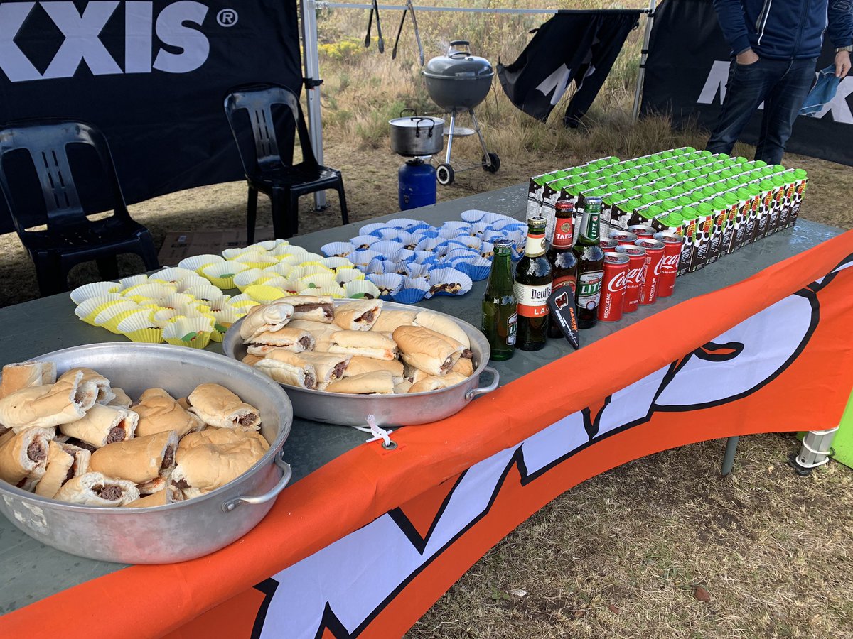 Our Boerie Roll and Beer combo is going down like a home sick mole as exhausted Trans Baviaans REPEAT riders reach BergPlaas at the 140km mark 😂 

A not so casual 90km to Jeffries from here!!!

#WeRide <a href="/maxxistires/">Maxxis Tires</a> 
📷1-3: <a href="/ReblexP/">Reblex_sa</a>