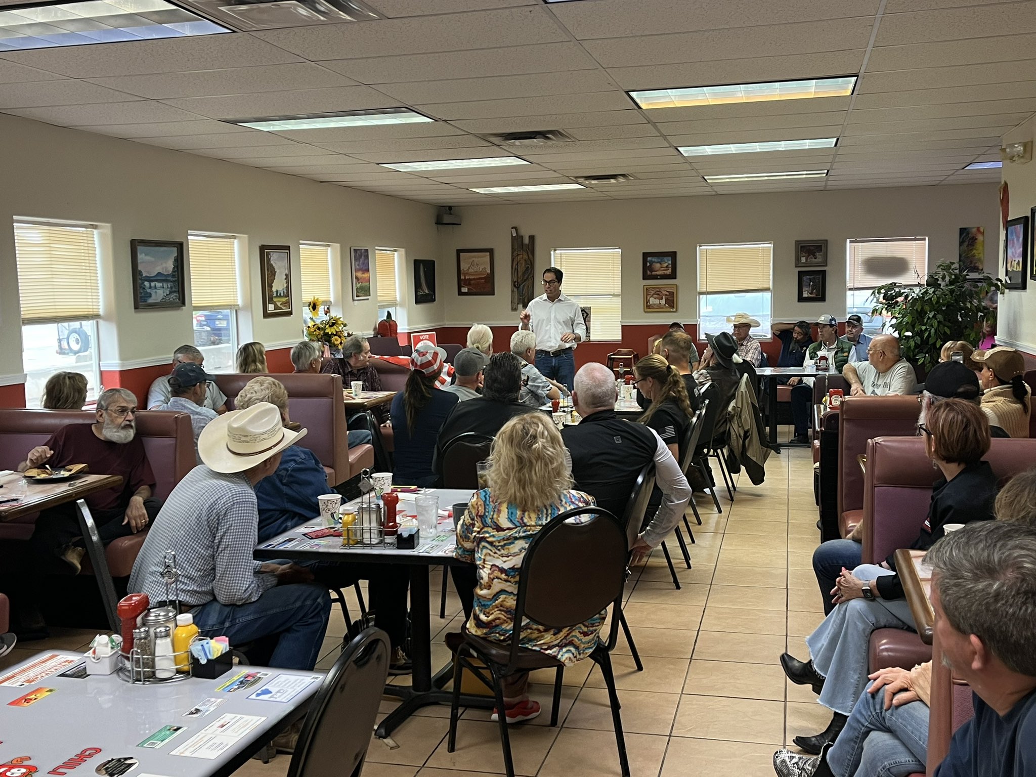 Mark Ronchetti on Twitter "First stop of the day in Torrance County