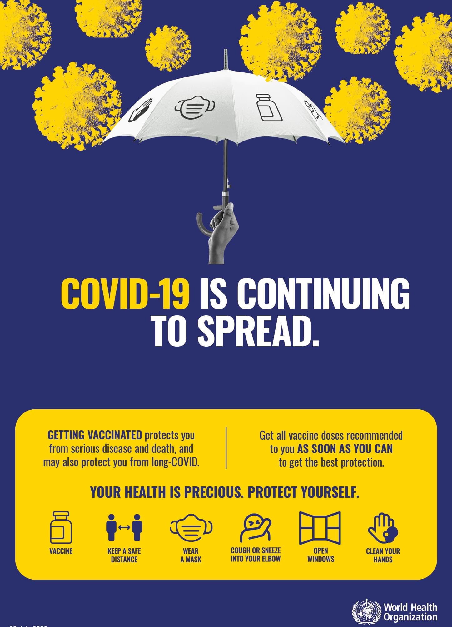 PVA on Twitter "Getting vaccinated against COVID19 protects you from