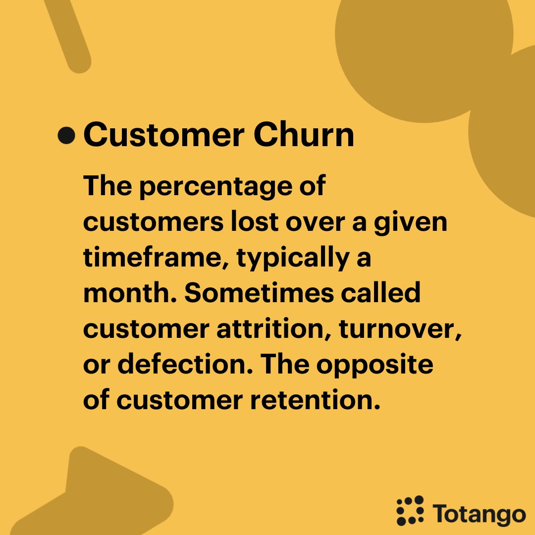 Totango's tweet photo. #CustomerChurn is the nemesis of #CustomerRetention. Any customers you don’t retain contribute to churn. But by putting the right platform in place to lower churn, you can increase retention and grow your net recurring revenue. #CustomerSuccess https://t.co/q3R1UbCBis