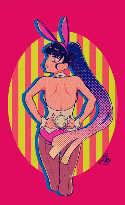 バニーの日リベンジ2#ぴなたぴこ画 #東京神蝕 