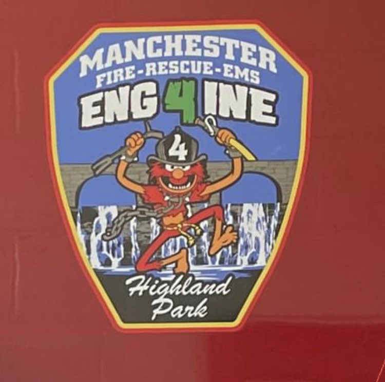 Local1579's tweet photo. The 4 Engine Company logos of #MFRE https://t.co/9vvgi9MRUo
