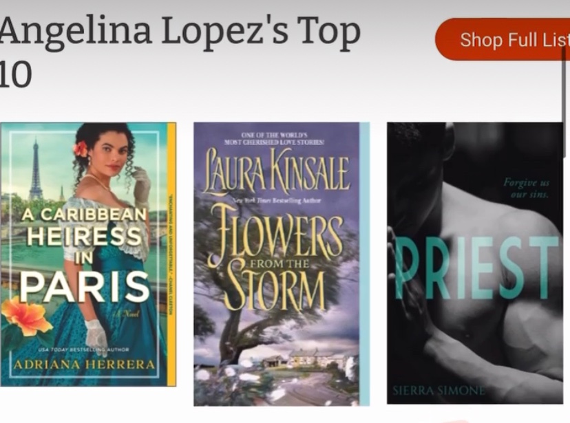 In honor of #BookstoreRomanceDay Austin’s @BookPeople asked me to provide a list of my fav top 10 romance books. ❤️❤️ Here you go! Get to shopping!! bookpeople.com/bookstore-roma…