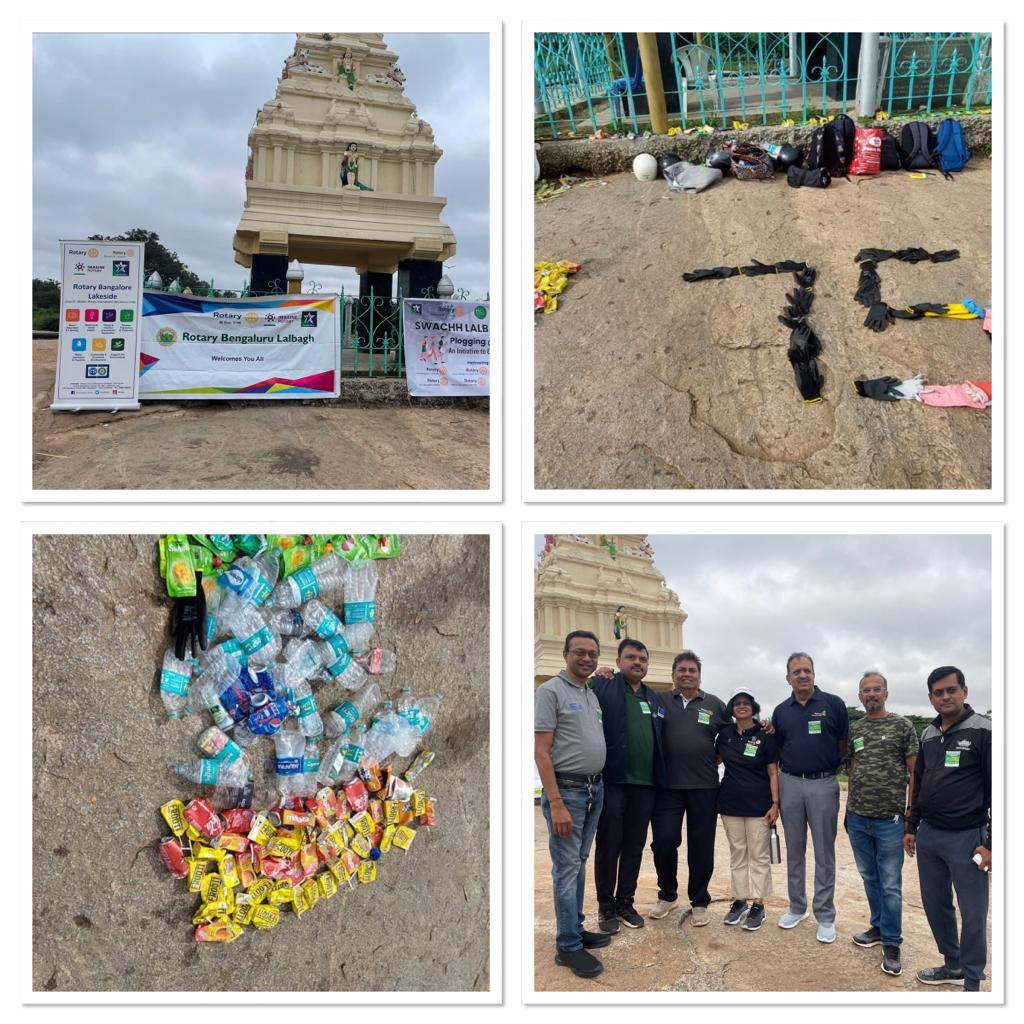 RotaryLakeside's tweet photo. Rotary Bangalore Lakeside jointly did a successful supportive plogging with Rotracters and Rotary clubs at Lalbagh today morning with high spirit and one simple yet powerful step to make our city clean.

#rotarybangalorelakeside
#cleanenvironment https://t.co/c0x7jwLkmR