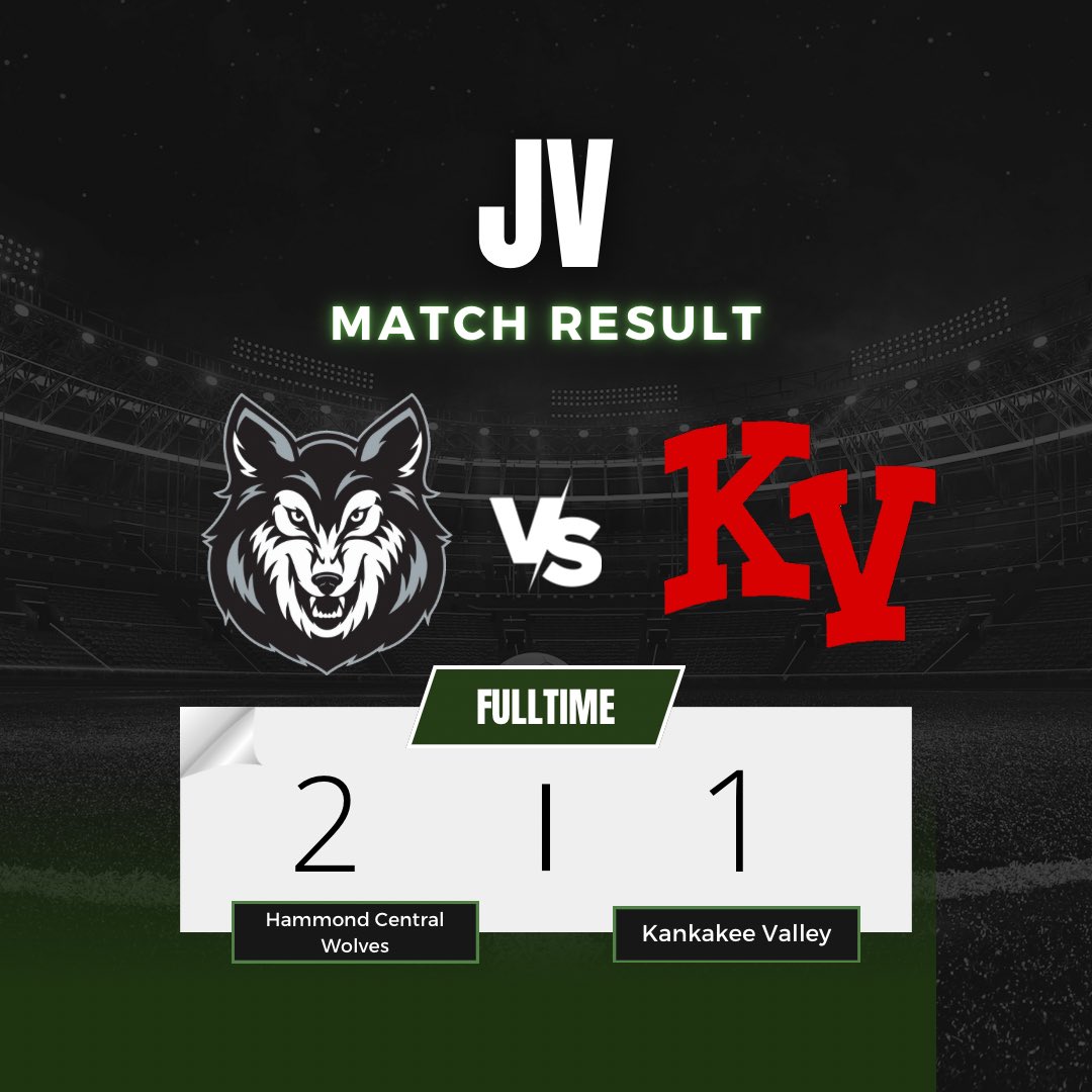 BoysSoccerHC's tweet image. JV Boy’s take a 2-1 win back home against Kankakee Valley. #WeKeepItMoving