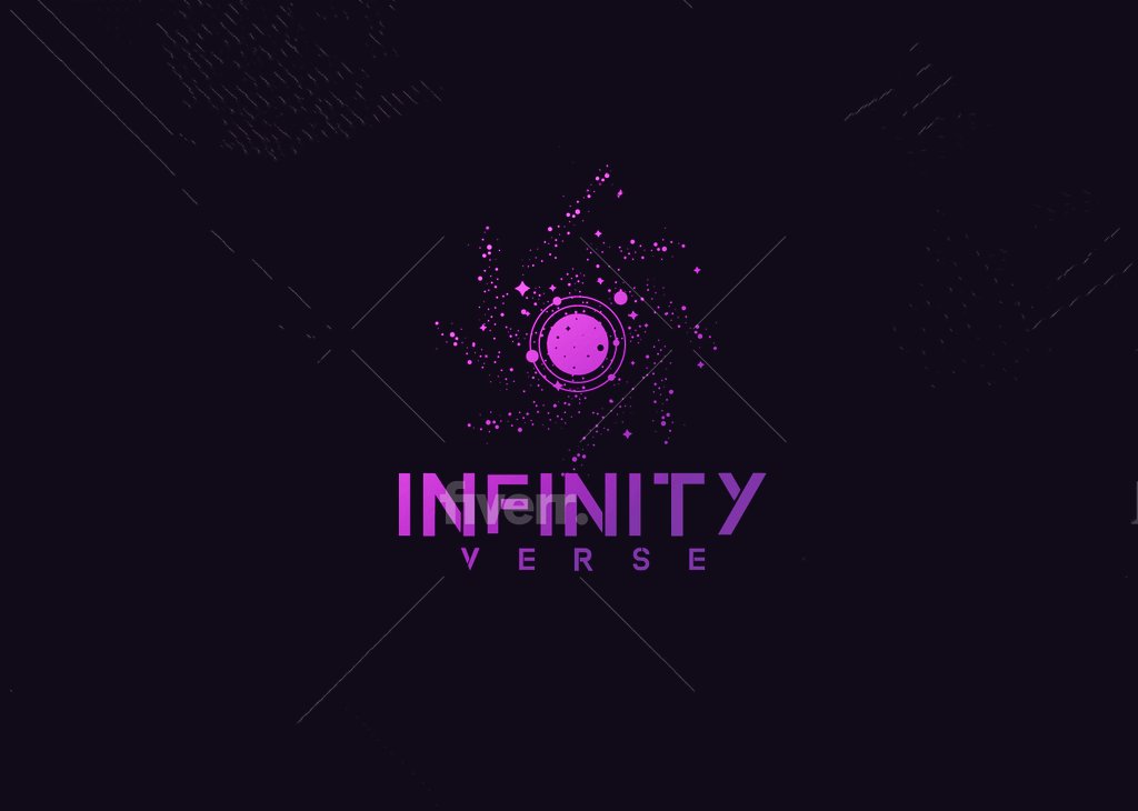 iinfinityverse's tweet photo. What do you think of the new logo? Still a #WIP. Thanks to all of the fantastic designers that continue to support our #InfinityVerse journey. This is going to be an awesome ride...buckle up because Alice is entering the metaverse! 
#web3 #NFTs #phygital #AugmentedReality #crypto https://t.co/m73XYTaayh