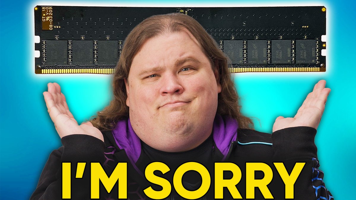 Linus Tech Tips On Twitter New Video We Were Wrong About Ram Or