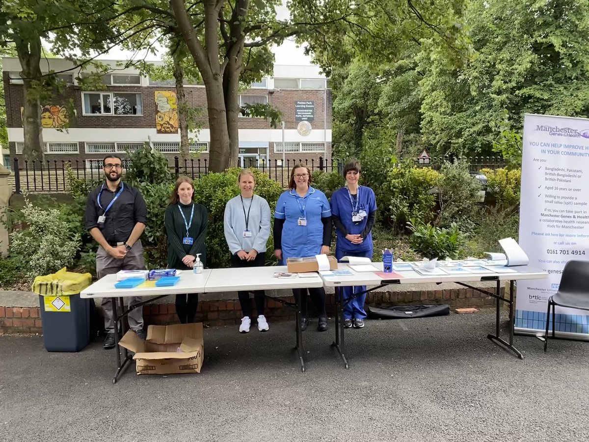 Thank you @didsburymosque for supporting the @manchestergenes study and to all the participants that took part. Our team will be at @KhizraMosque on Friday 2nd September to promote this important research for the Pakistani and Bangladeshi communities 🧬@NIHRCRN_gman