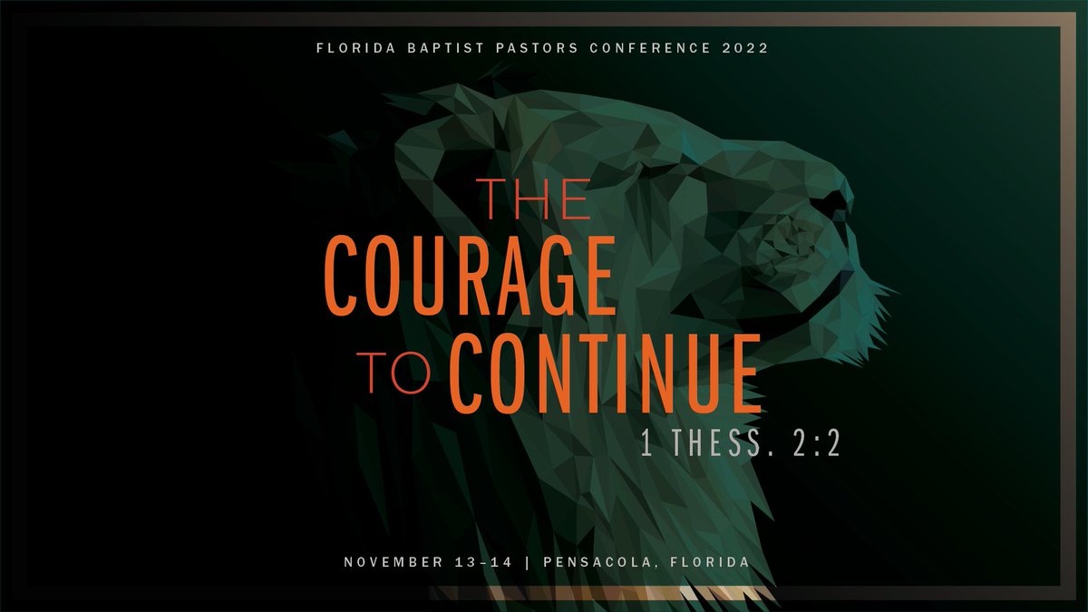 pastorjimlocke's tweet photo. Things are coming together for our upcoming 2022 Florida Baptist Convention Pastors’ Conference @olivebaptist and I’m super-excited about it! Make plans to join us November 13-14 in Pensacola. https://t.co/IatzBSqJsv
