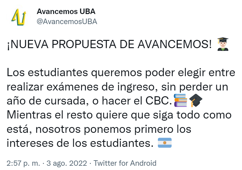 porquetendencia's tweet photo. "El CBC":
Por comentarios sobre un tweet de @AvancemosUBA https://t.co/6Zjx4gcdTF