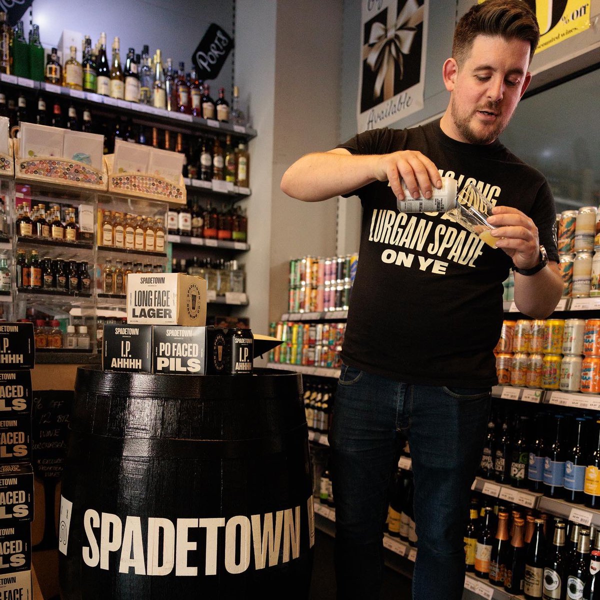 Spadetown Brewing Co (@spadetownbeers) on Twitter photo We’re sampling this evening at <a href="/WineCompanyNI/">TheWineCompanyNI</a> until 8pm or while stocks last!
Anyone purchasing a 4-pack will receive a free glass to take home.
Come on down, say hello, and have a taste! We’re sampling this evening at <a href="/WineCompanyNI/">TheWineCompanyNI</a> until 8pm or while stocks last!
Anyone purchasing a 4-pack will receive a free glass to take home.
Come on down, say hello, and have a taste!
