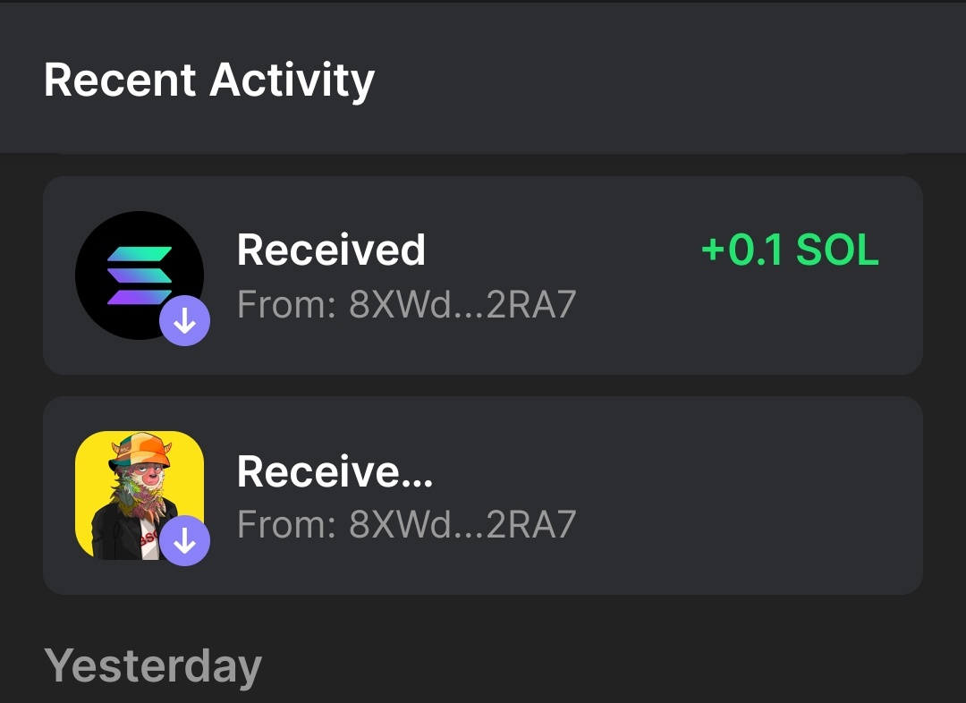 THE TEAM KEEPS GIVING BACK‼️This week i received a <a href="/BoredSlothClubb/">BoredSlothClub |SOLDOUT ‼️</a> nft and of course another 0.1◎ via giveaway and contest. Eventhough the project has not launch yet but there are surprise GA and contests to be won! Come hop on our discord and join the fam @Gamers_DAO 🎮❤