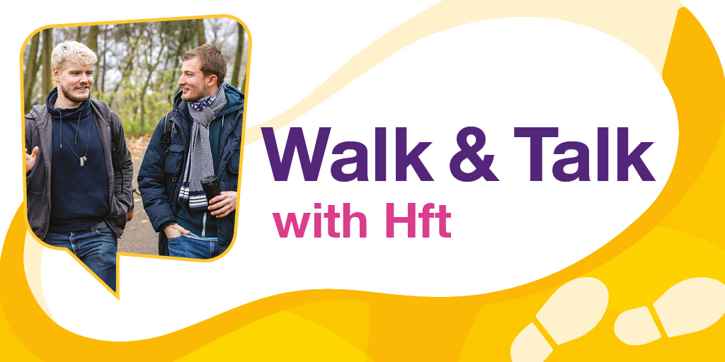 Hftonline's tweet photo. There’s something special about walking and talking with someone – it’s a fantastic way to beat loneliness and isolation through conversation - and who doesn’t love a good chat?! 
Join us today: https://t.co/MiJOeAJdMn #Hft60 https://t.co/YqUewMNnA3