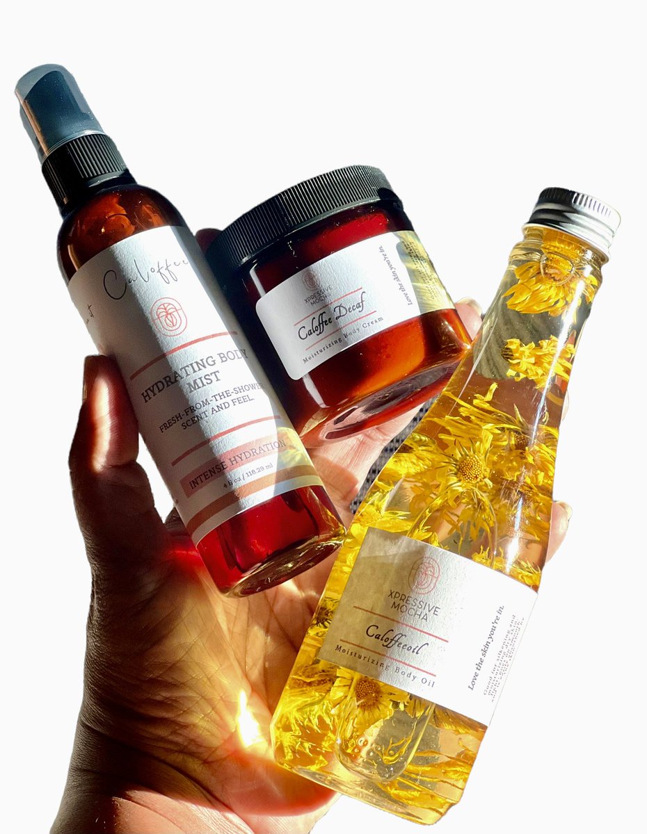 This morning skin drink choice..decaf Caloffee decaf (no Shea butter added)to be exact.. why? Check out xpressivemocha.com to be amazed. Few good things it will do for your skin: It's anti-inflammatory. 
It keeps your skin healthy. ...
It can firm your skin.