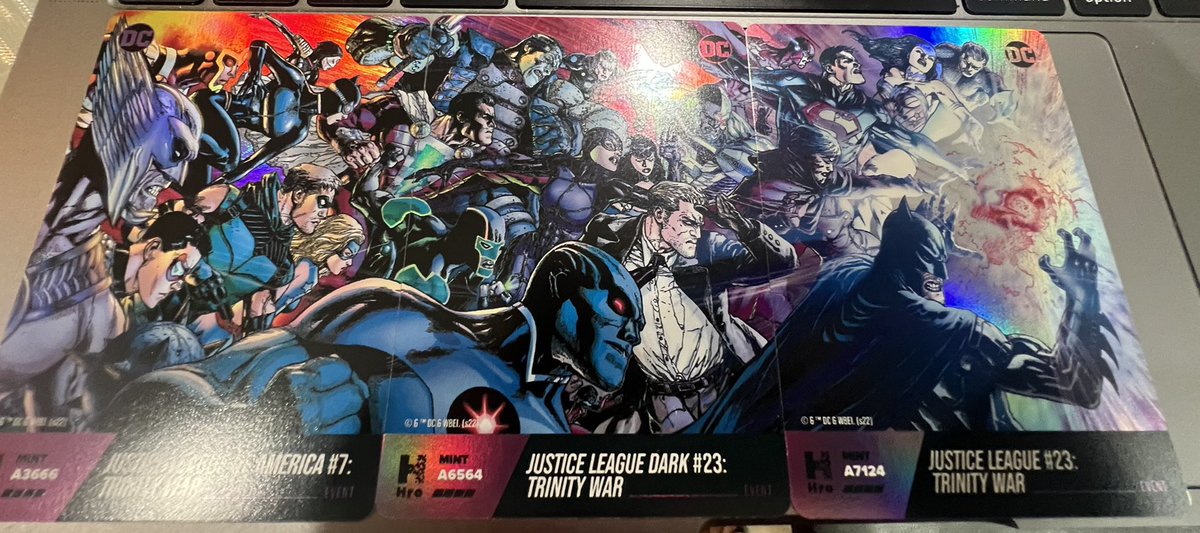 supaioram26's tweet photo. @hro SDCC Hro card 😃
open 3 boxes so far
No bad at all 🤙. Stoked about #trinitywar LFG !!! https://t.co/GrUIcuwVRS