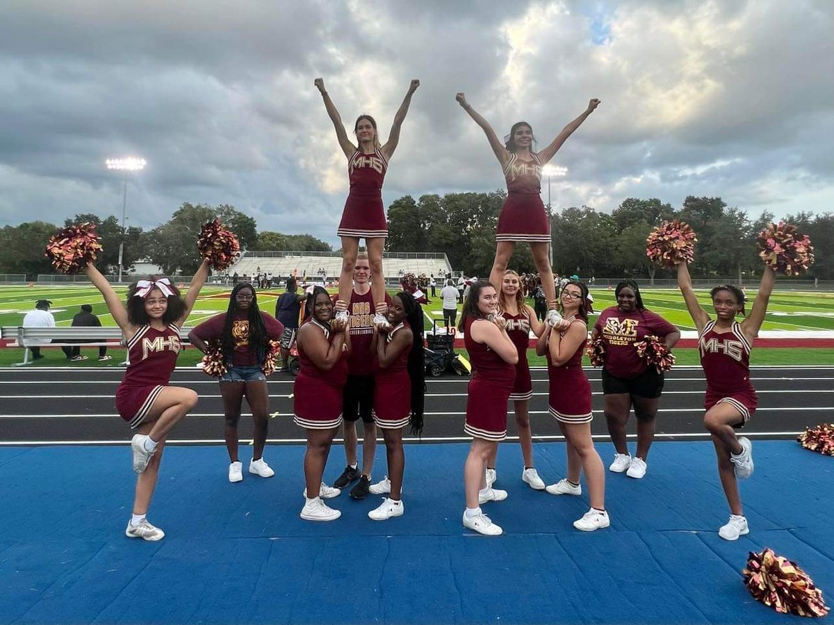 MiddletonCheer's tweet photo. Tigers vs. Gladiators MHS/Gibbs Kickoff Classic! #Tigerpride https://t.co/pYlI2TGky7