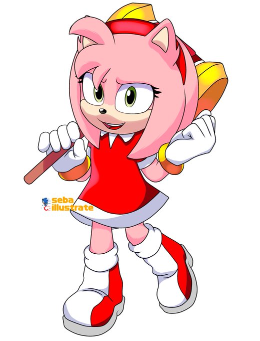 I draw sonic scruncly on X: short sonamy comic #SonAmy