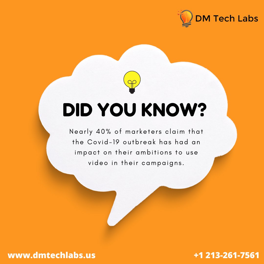 dmtechlabs's tweet photo. Video marketing is the way to go when it comes to increasing ROI. Here are some interesting facts about how video is being used across industries. #VideoMarketing #increasing #ROI #facts #DigitalMarketing #digitalmarketingservices #digitalmarketingagency #USA #dmtechlabs https://t.co/GynvwMYWz3