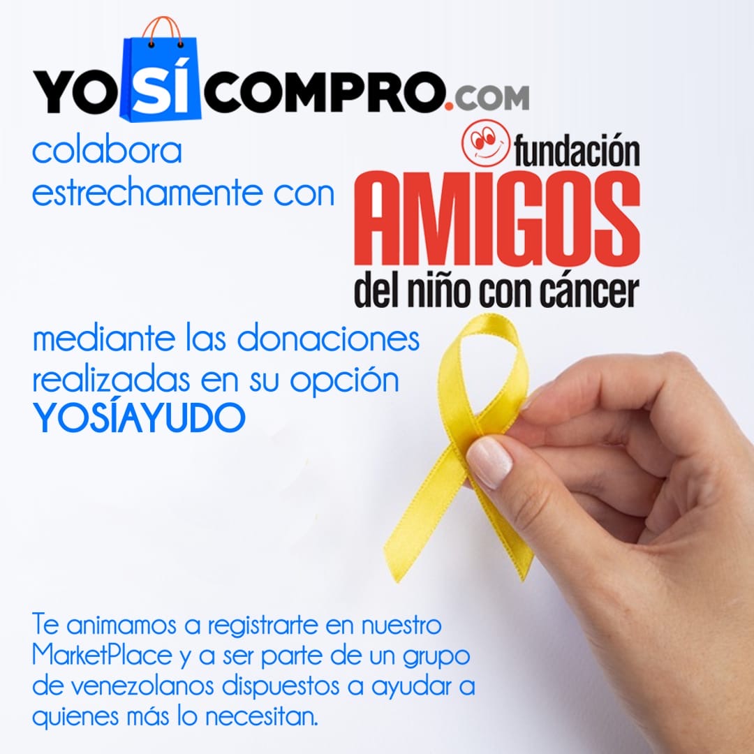 Te presesentamos esta nueva página @yosicompro.com.ve de compra y venta de productos, la cual nos está brindando un espacio para que puedan realizar donaciones a través de ella en su opción #YoSiAyudo ¡Gracias por el apoyo! #Venezuela