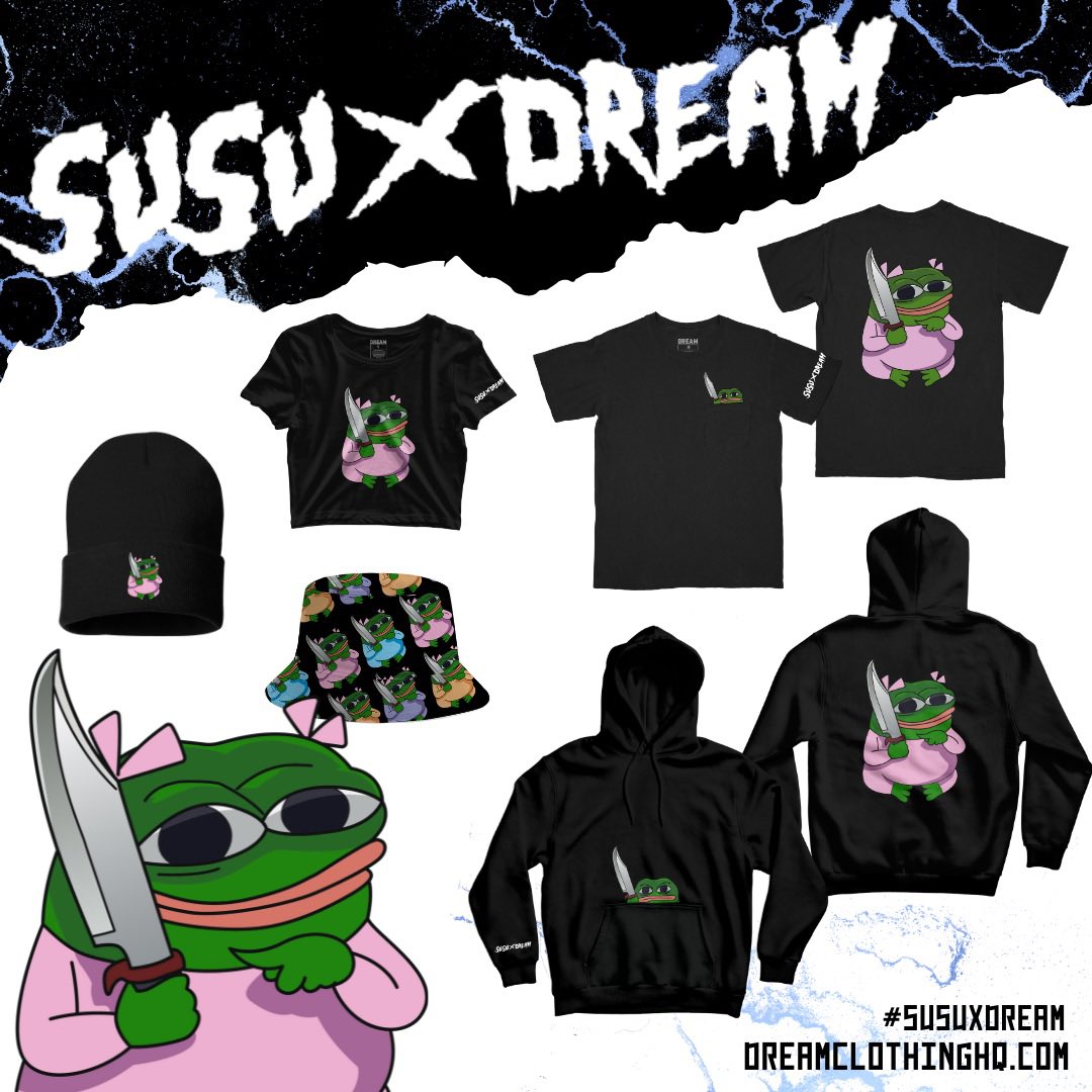 DREAM on Twitter "DREAM x Susu_jpg is now LIVE! Limited edition