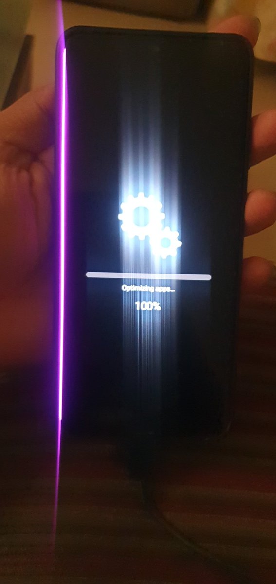 pragathesh_j's tweet photo. @SamsungIndia @SamsungMobile Hi my s20 plus started  showing a pink line as the phone was getting updated. Whats wrong with these updates, tried restarting the phone and same problem exits. Please fix these soon. Really disappointed https://t.co/hI0IJXBimS