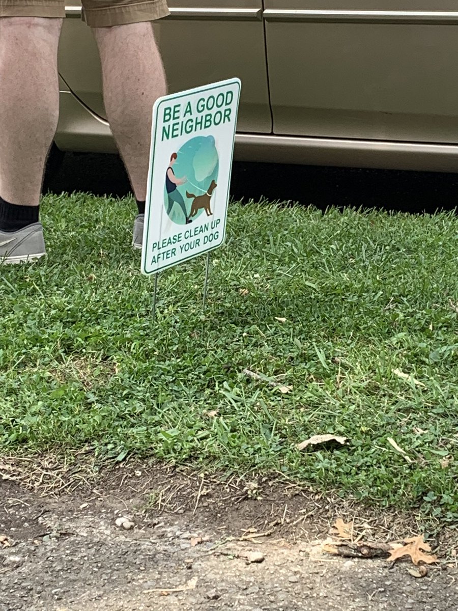 One of my favorite events of the year!  <a href="/HSNAporchrokr/">Highland Square</a>  A dog just peed on this sign 😂