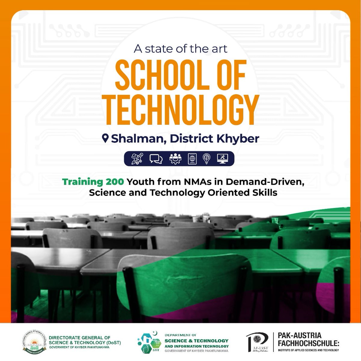 dostkpgovt's tweet image. DoST in collaboration with the @PAFIAST has initiated Phase 1 of Advance level skill training courses at the state-of-the-art School of Technology at Shalman, District Khyber.

#science4KP #dostkp  #youth  #nmds #skillingpakistan #PAFIAST